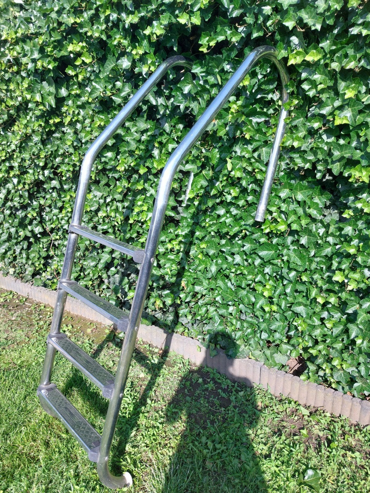 Zwembadladder inox, Tuin en Terras, Zwembad-toebehoren, Ophalen