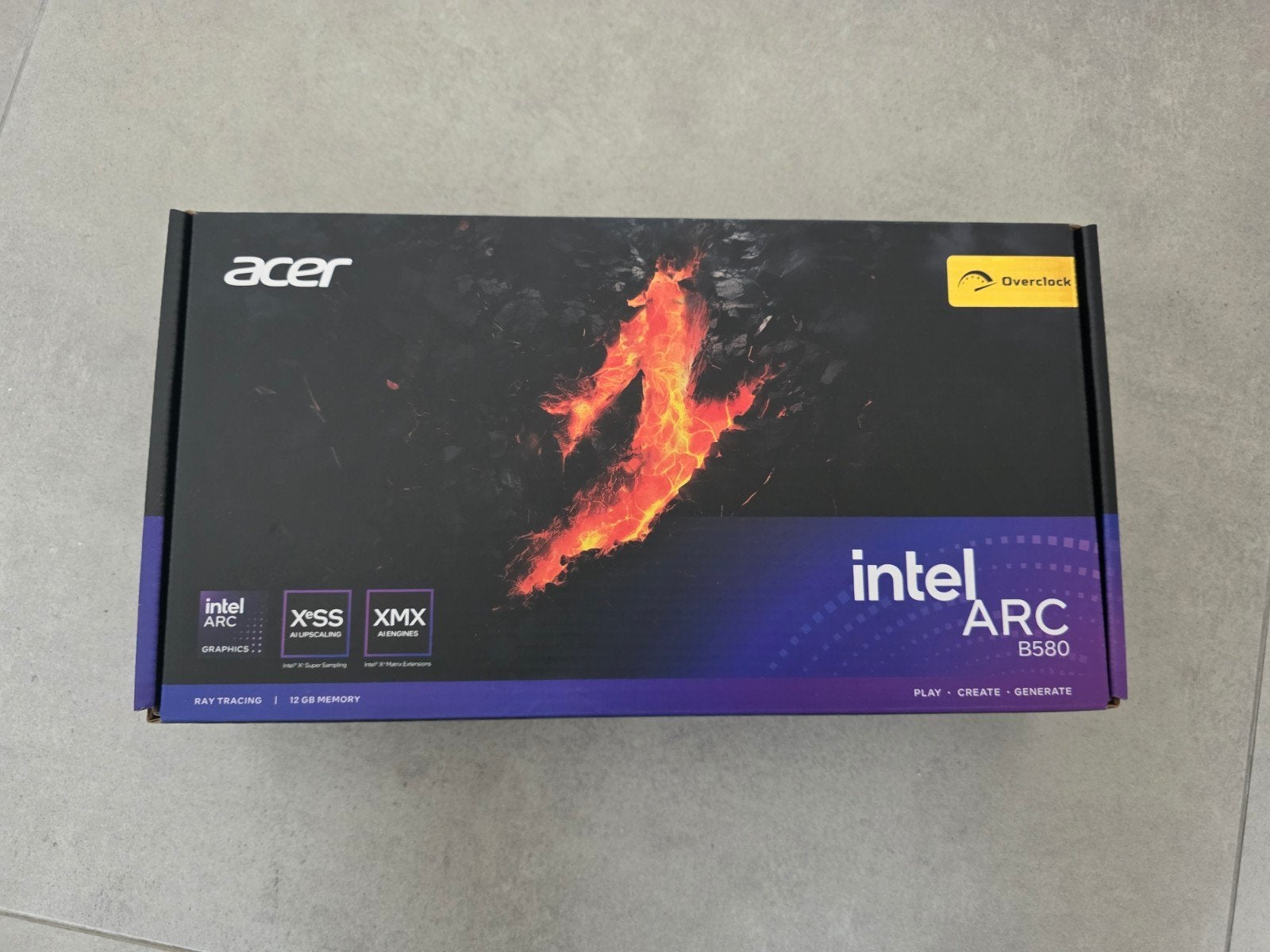 Acer Intel Arc B580 12GB GPU., GDDR6, PCI-Express 4, Ophalen of Verzenden, HDMI