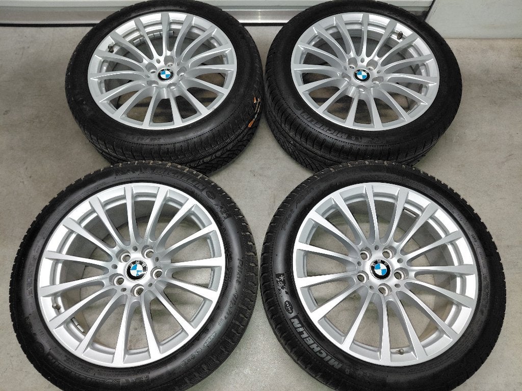 18 inch velgen met winterbanden BMW 5-serie G30 / G31, Ophalen, 18 inch, Banden en Velgen, Winterbanden