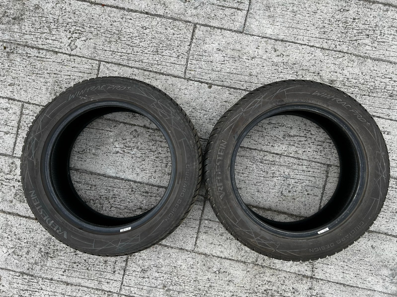 Pneus hiver Vredestein Wintrac Pro+ 225/55 R18, Autos : Pièces & Accessoires, Pneus hiver, Véhicule de tourisme, Enlèvement, Utilisé