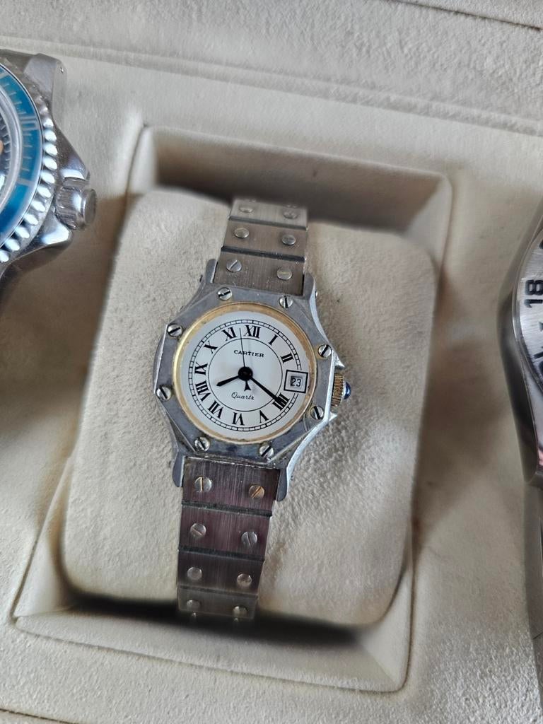 Cartier santos, Ophalen
