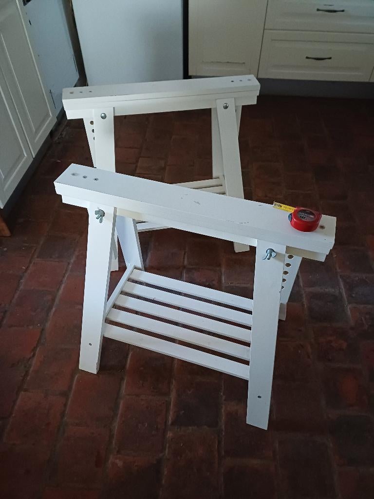 2 Tréteaux, Ophalen, Gebruikt
