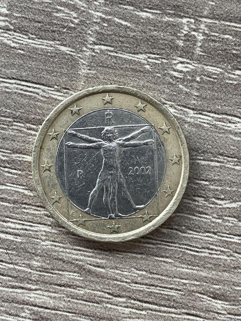 Pièce de 1 euro en Italie 2002, Timbres & Monnaies, Monnaies | Europe | Monnaies euro, Enlèvement ou Envoi, Italie, 1 euro, Monnaie en vrac