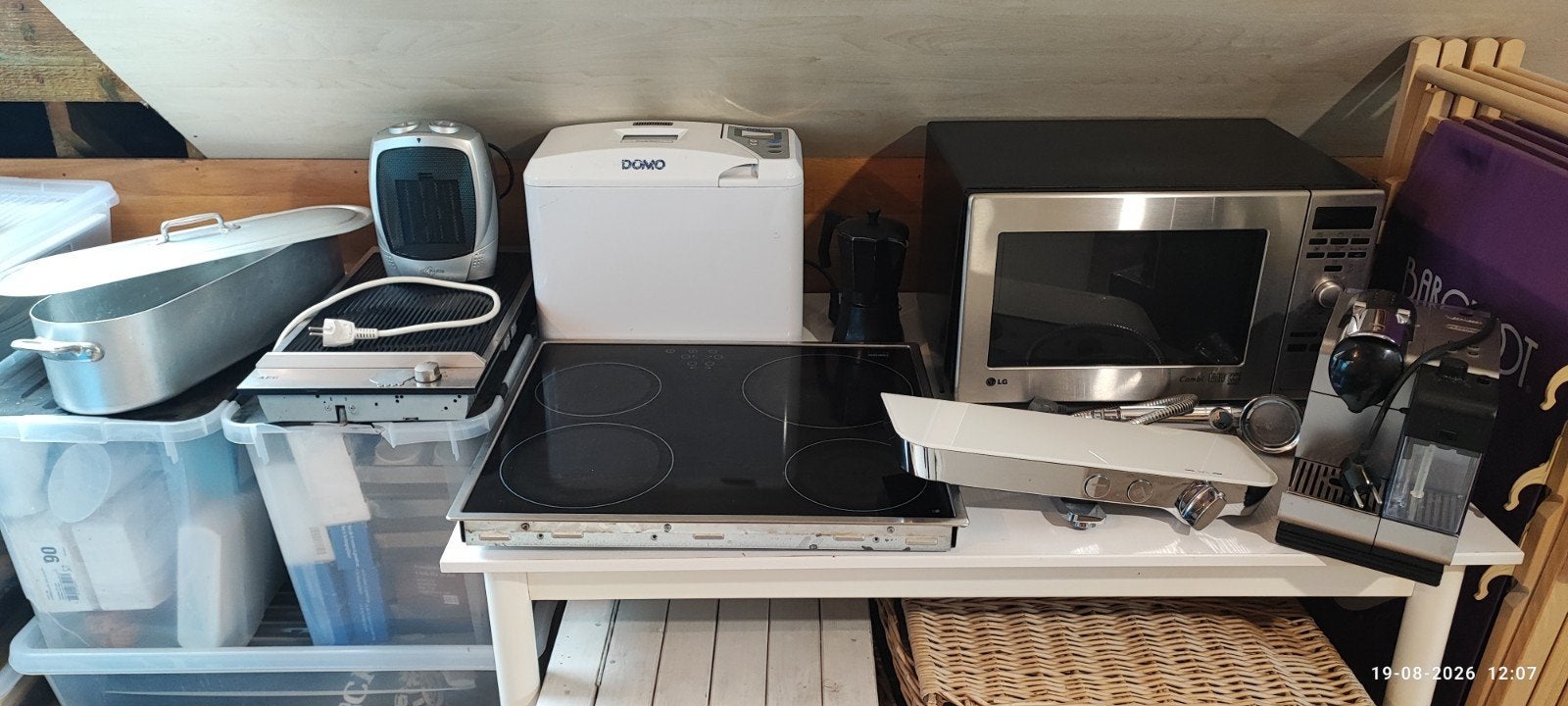 keuken toestellen en meer, Ophalen