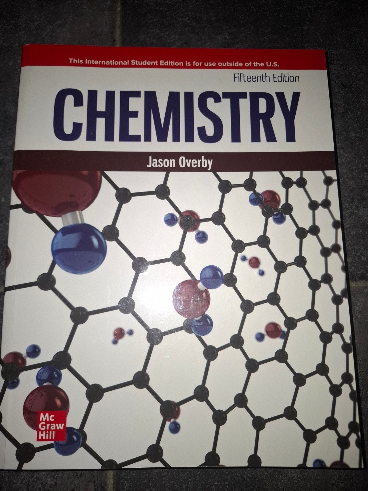 Chemistry fifteenth edition Jason Overby. Scheikunde/chemie, Livres, Livres d'étude & Cours, Envoi