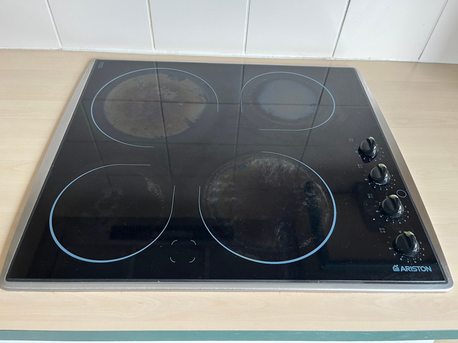 Elektrische inbouw kookplaat, Electroménager, Tables de cuisson, Enlèvement, Comme neuf, Encastré