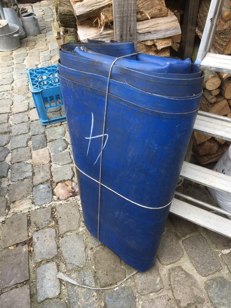 Afdekzeil, Doe-het-zelf en Bouw, Zeil en Folie, Ophalen, Gebruikt, 15 m² of meer, Zeil