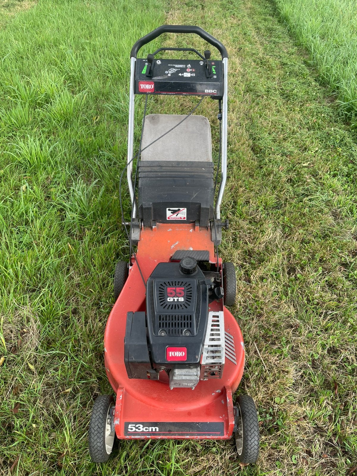 Toro GTS 5.5 grasmaaier zelftrekker, Tuin en Terras, Grasmaaiers, Ophalen, Cirkelmaaier, Gebruikt, Versnellingen