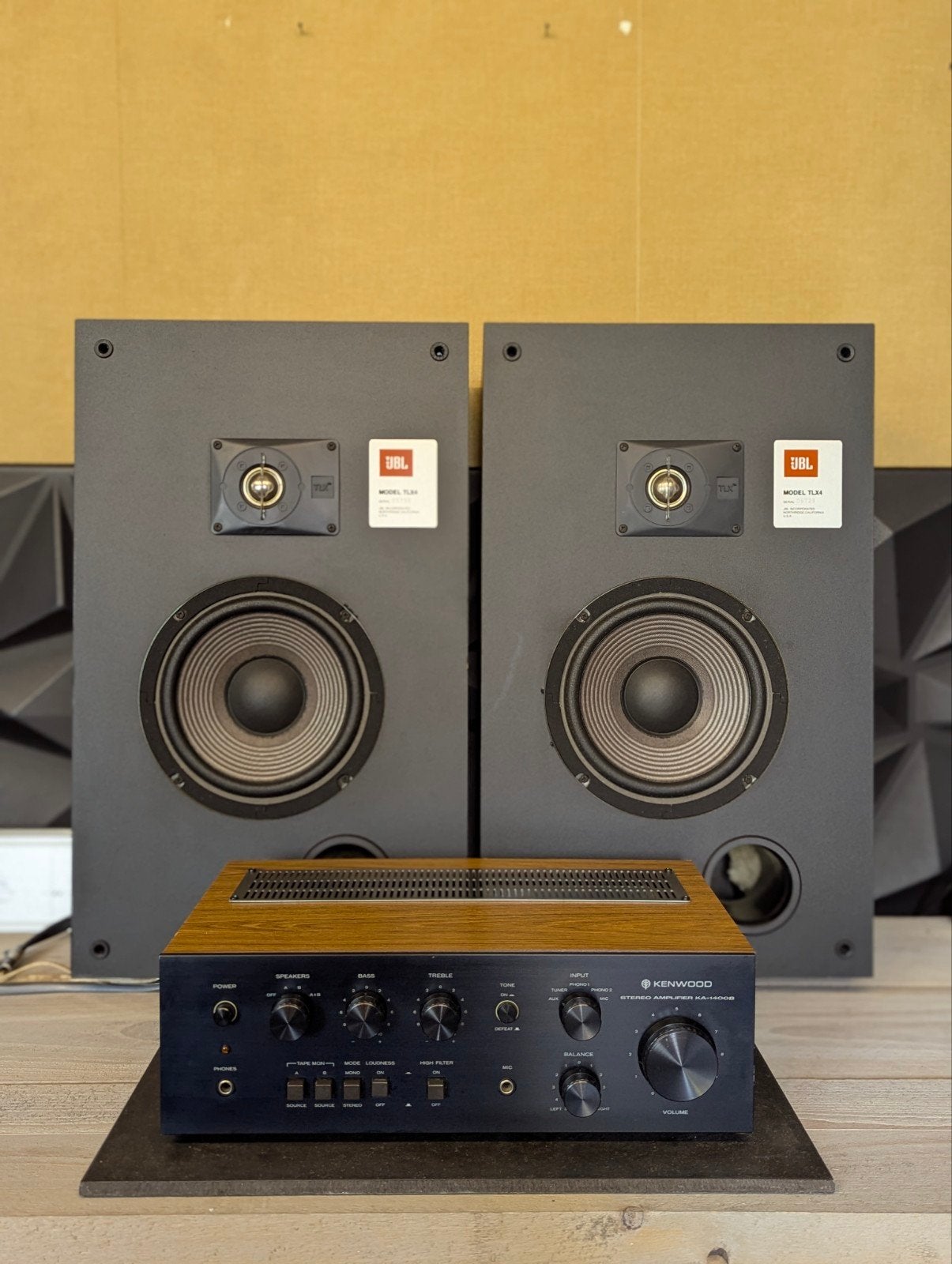 JBL vintage 80's passieve luidsprekers, Enlèvement, JBL