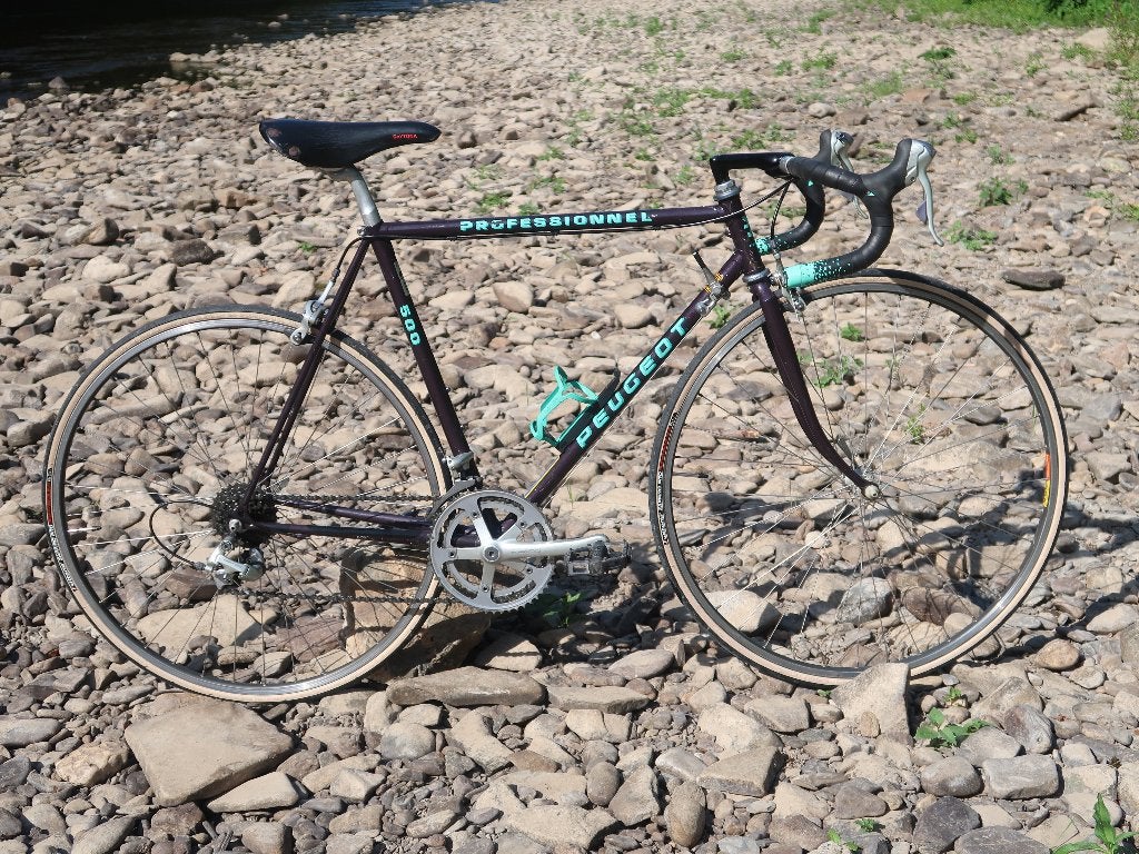 Vélo Peugeot vintage, Vélos & Vélomoteurs, Autres marques, Frein sur jante, Aluminium, Comme neuf