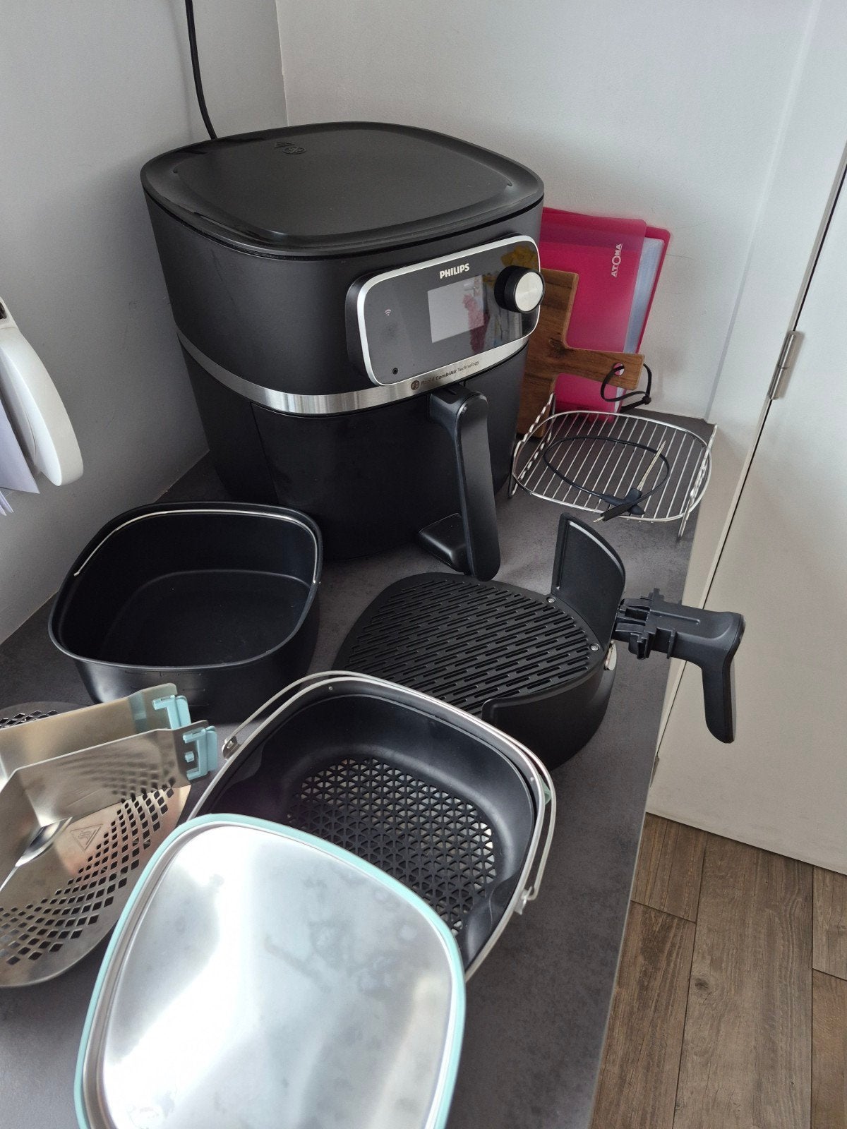 Philips airfryer combi xxl 7000 met wifi, Ophalen, Wok