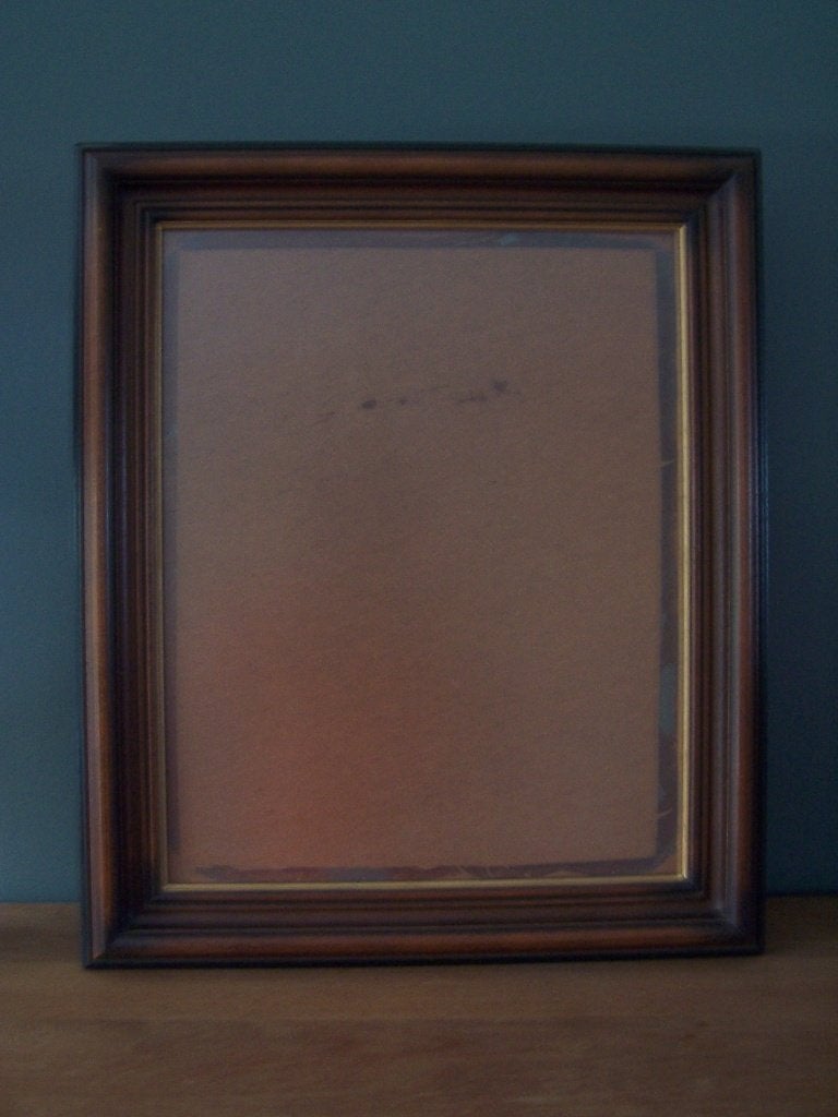 ️ Grand cadre photo en bois - 50 x 40 cm - comme neuf, Autres types, Enlèvement ou Envoi, Suspendu, Comme neuf