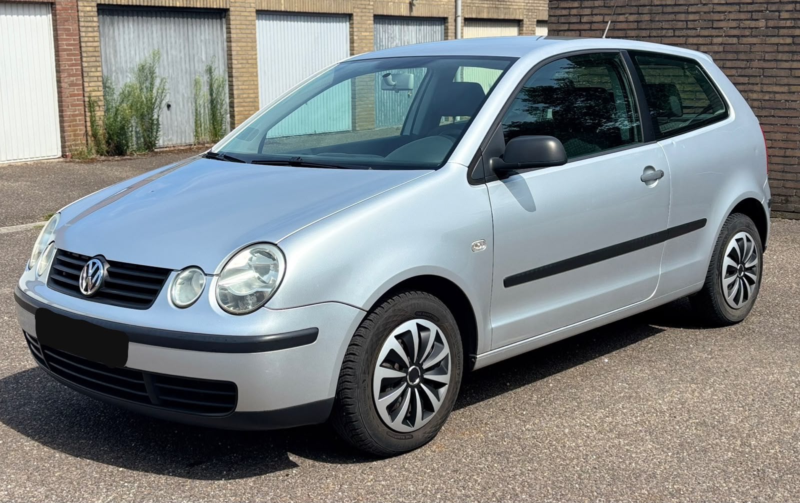 Volkswagen Polo 1.2 benzine Bj2004 AircoGekeurd voorverkoop✅, Argent ou Gris, Achat, Entreprise, Euro 4