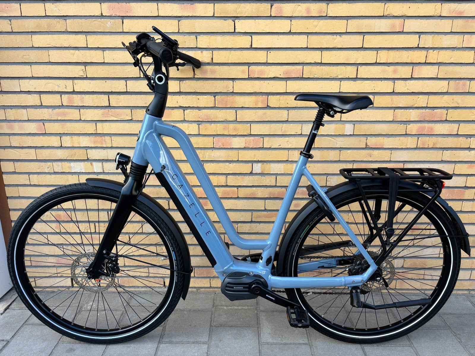 Gazelle shimano-motor elektrische fiets in nieuwstaat, Fietsen en Brommers, Ophalen of Verzenden, Zo goed als nieuw, Gazelle