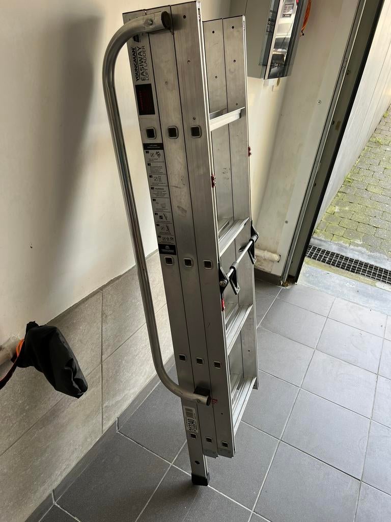 Zolderladder, Ophalen, Zo goed als nieuw