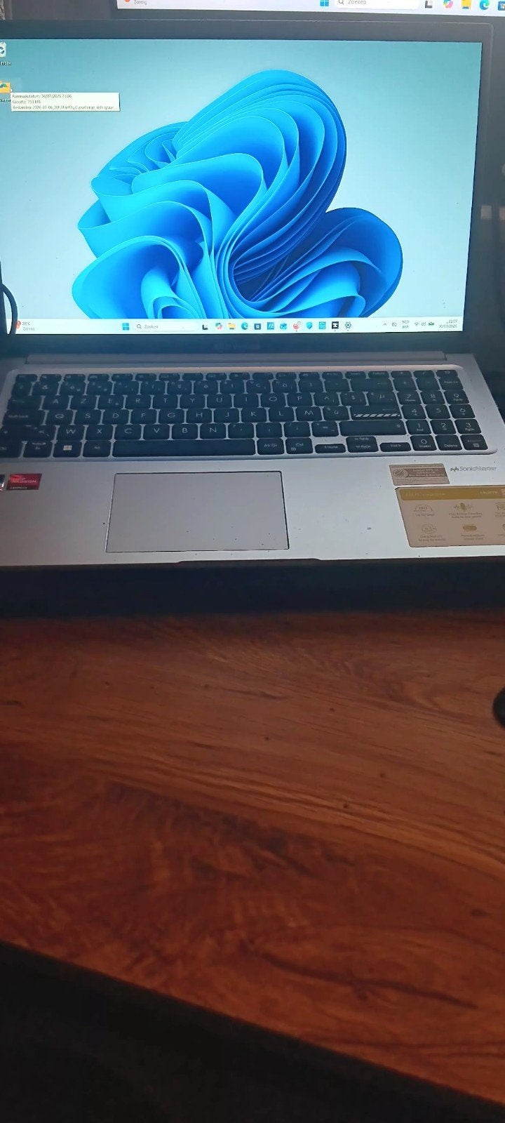 Asus vivobook aangekocht 2026 met garantie, Enlèvement