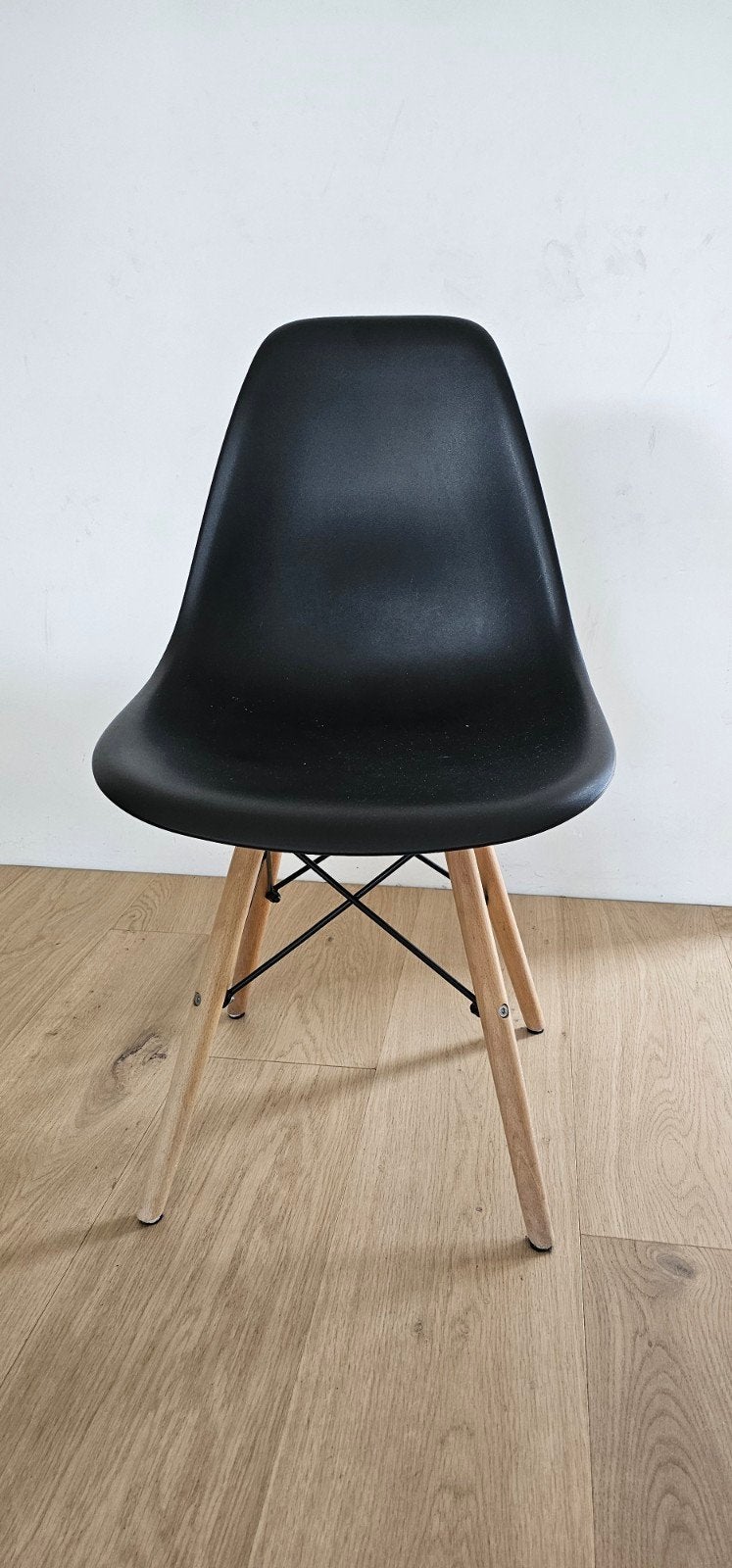 Eetkamerstoelen 6 stuks, Enlèvement, Utilisé, Noir, Synthétique