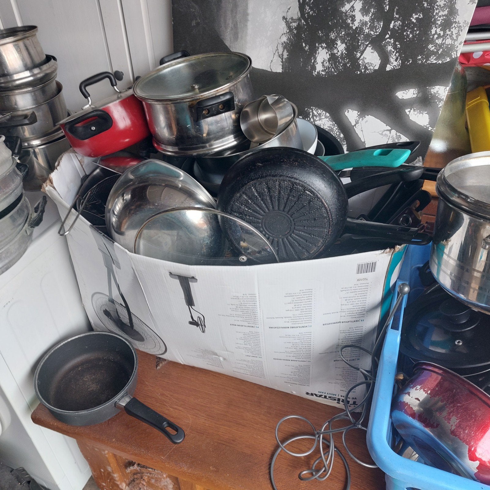 partij potten en pannen, Huis en Inrichting, Ophalen