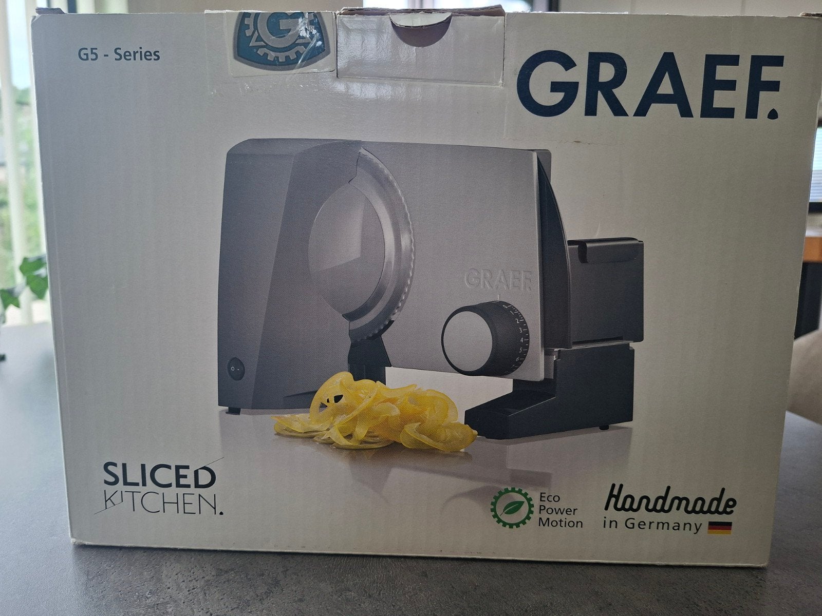 Graef Sliced Kitchen G50 snijmachine, TV, Hi-fi & Vidéo, Caméscopes numériques, Enlèvement