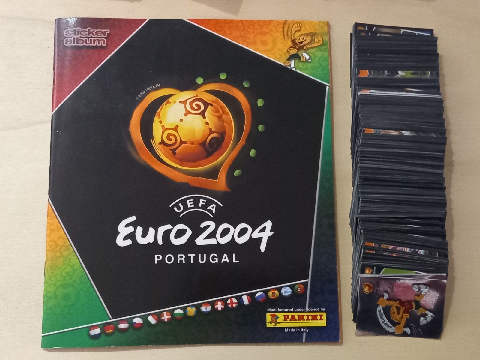 Panini Euro 2004 Portugal stickers, Ophalen of Verzenden, Nieuw, Sticker