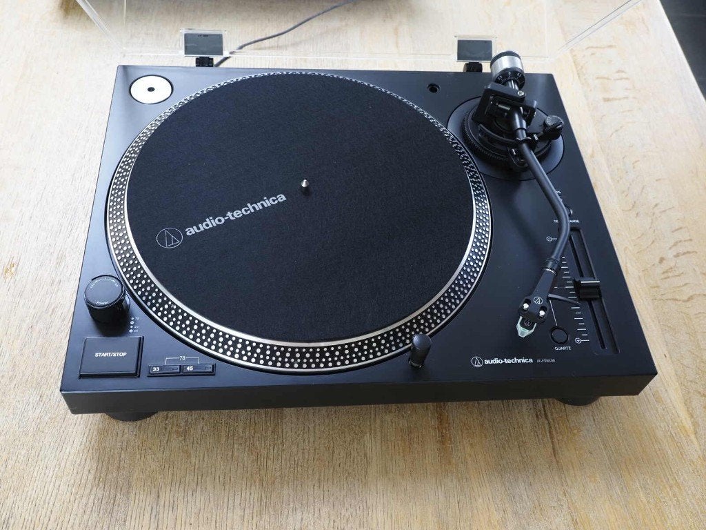 Audio-Technica AT-LP120XUSB platenspeler draaitafel, Audio, Tv en Foto, Platenspelers, Gebruikt, Pitch-regelaar, Platenspeler