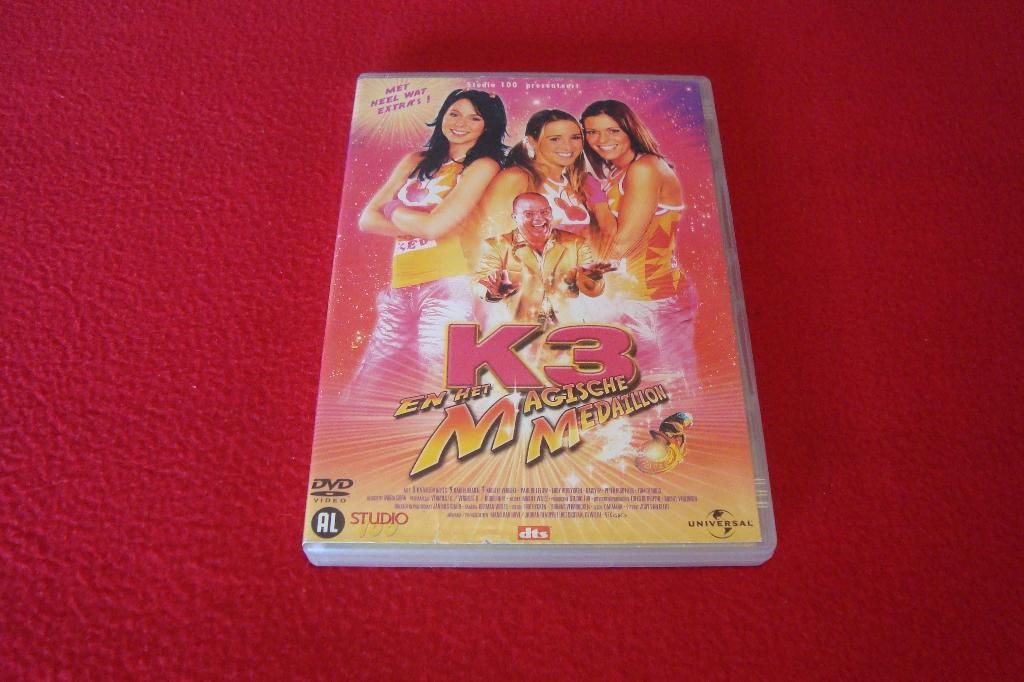 dvd k3 en het magische medaillon, Ophalen of Verzenden