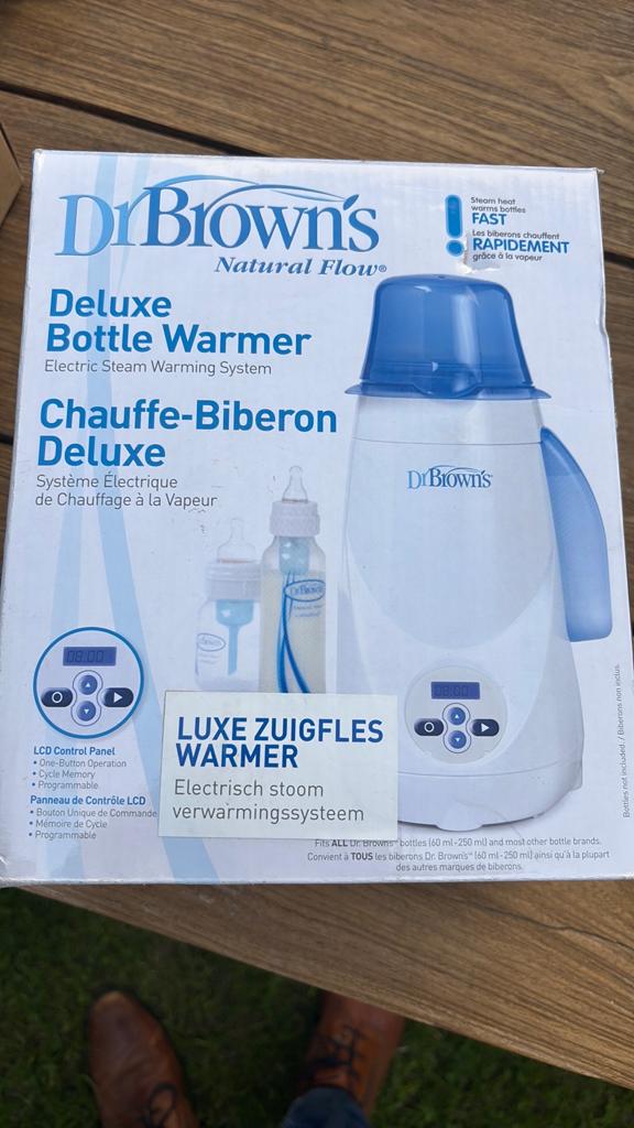 DrBrown deluxe bottle warmer, Kinderen en Baby's, Ophalen, Zo goed als nieuw