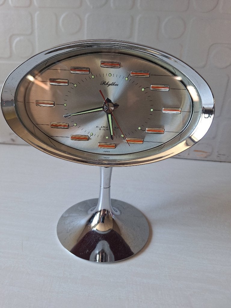 Space Age wekker „Tulip”, Verzamelen, Retro, Ophalen, Overige typen