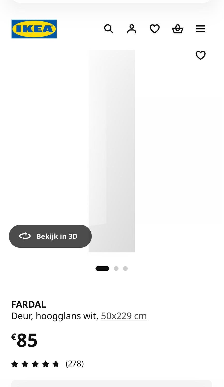 Deurkasten ikea pax hoogglans wit, Ophalen of Verzenden, Zo goed als nieuw