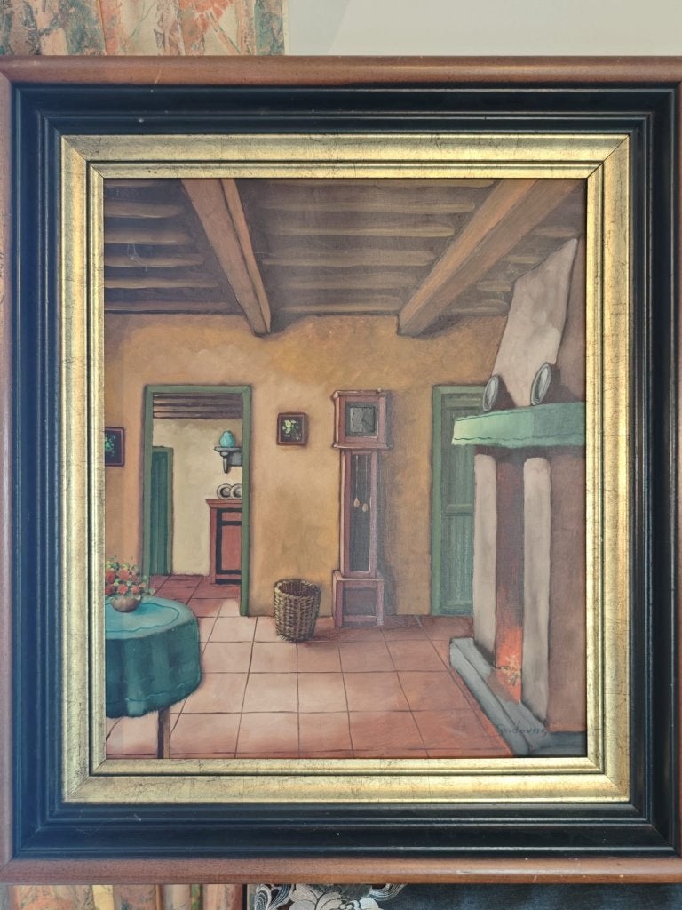 schilderij origineel, Ophalen, Gesigneerd, Stilleven