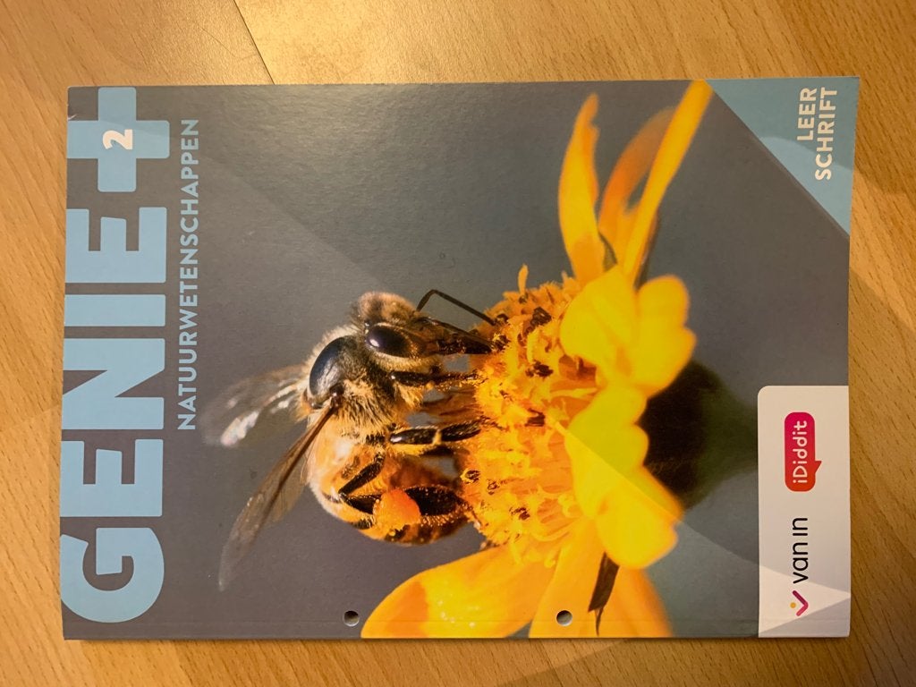 Natuurwetenschappen Genie 2 Leerschrift, Neuf, Enlèvement ou Envoi, Biologie, Van In