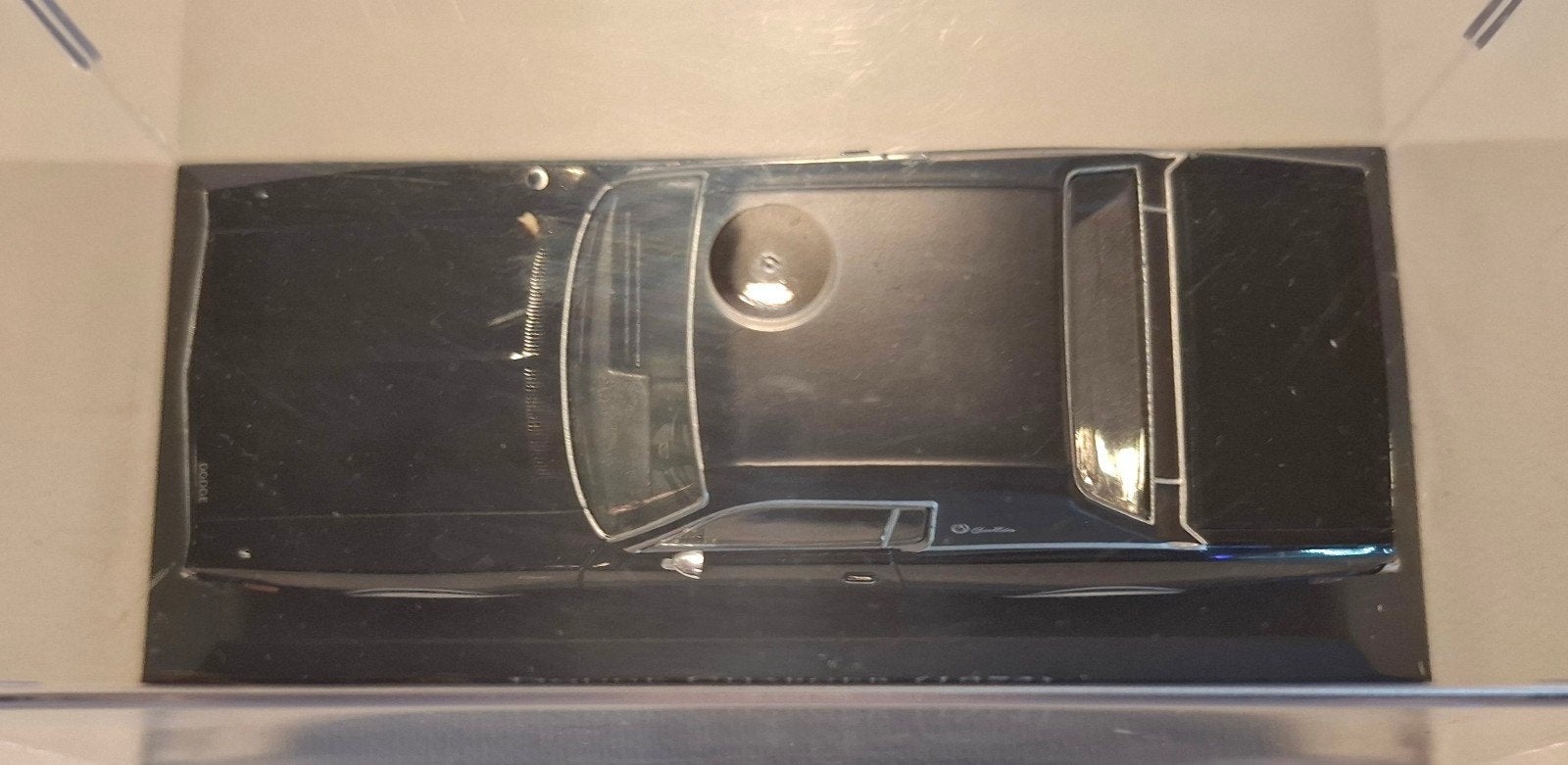 DODGE CHARGER 1972 ZWARTE NIEUW STAAT 1 43, Ophalen of Verzenden