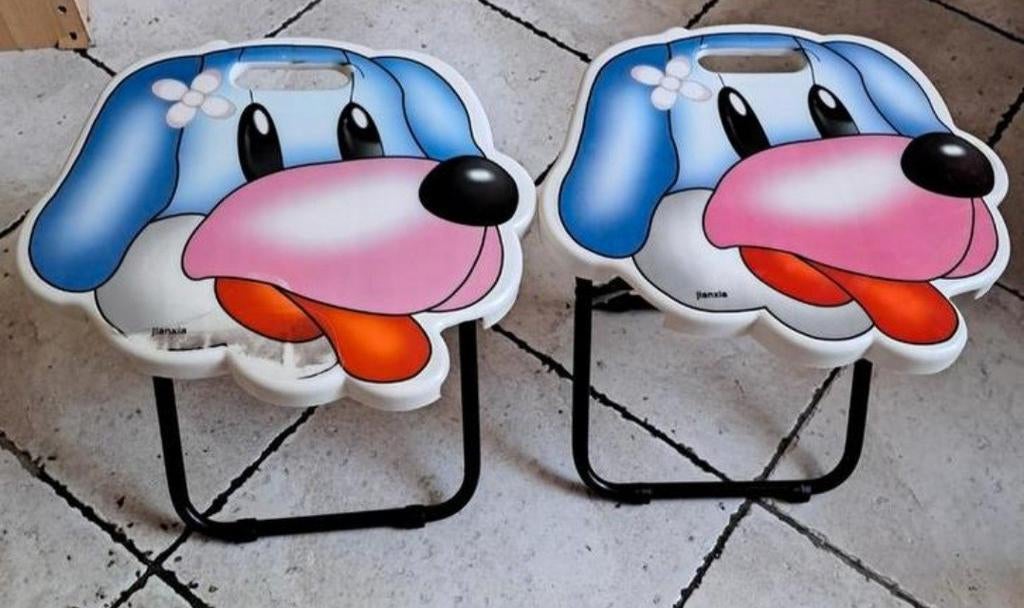 Leuke kinderstoeltjes met honden design, Ophalen, Zo goed als nieuw, Stoel(en)