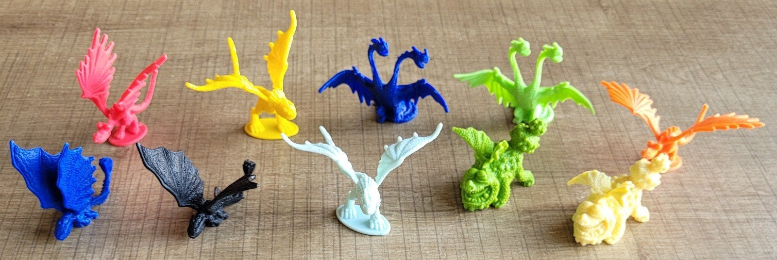 How to train your dragon: 10 miniatuurfiguurtjes, Ophalen of Verzenden, Zo goed als nieuw
