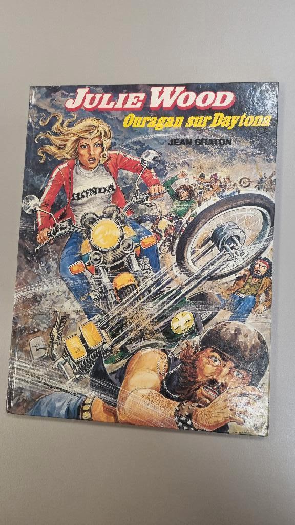 BD - JULIE WOOD - Orkaan boven Daytona van Jean Graton, Boeken, Stripverhalen, Gelezen, Jean Graton, Eén stripboek, Ophalen of Verzenden