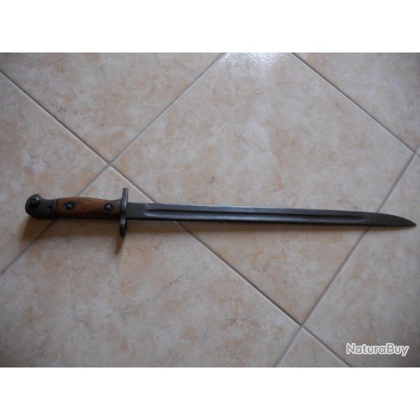 Baïonnette Anglaise Modèle 1907 pour fusil Lee Enfield, Collections, Enlèvement