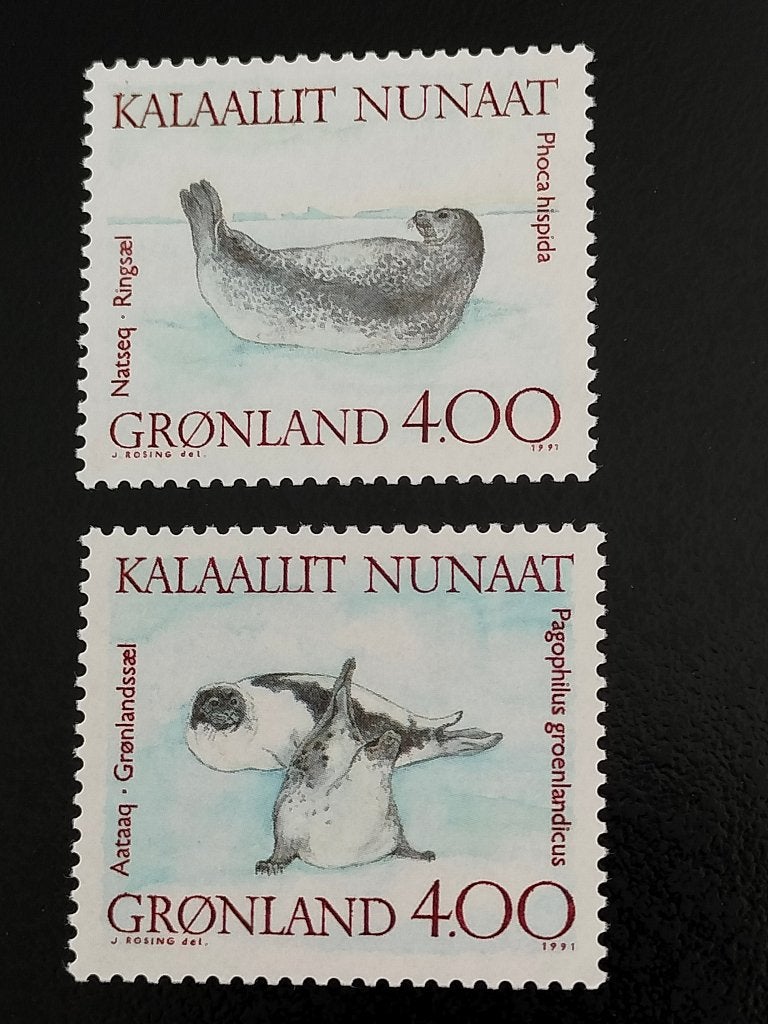 Groenland 1991 - zeehonden **, Verzenden, Denemarken, Postfris