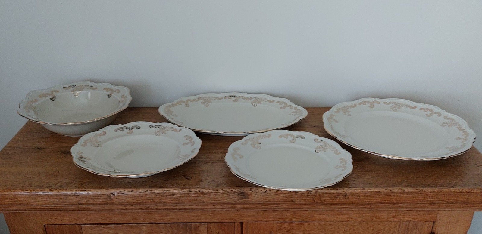 Eet - en koffie servies porselein, Antiek en Kunst, Ophalen