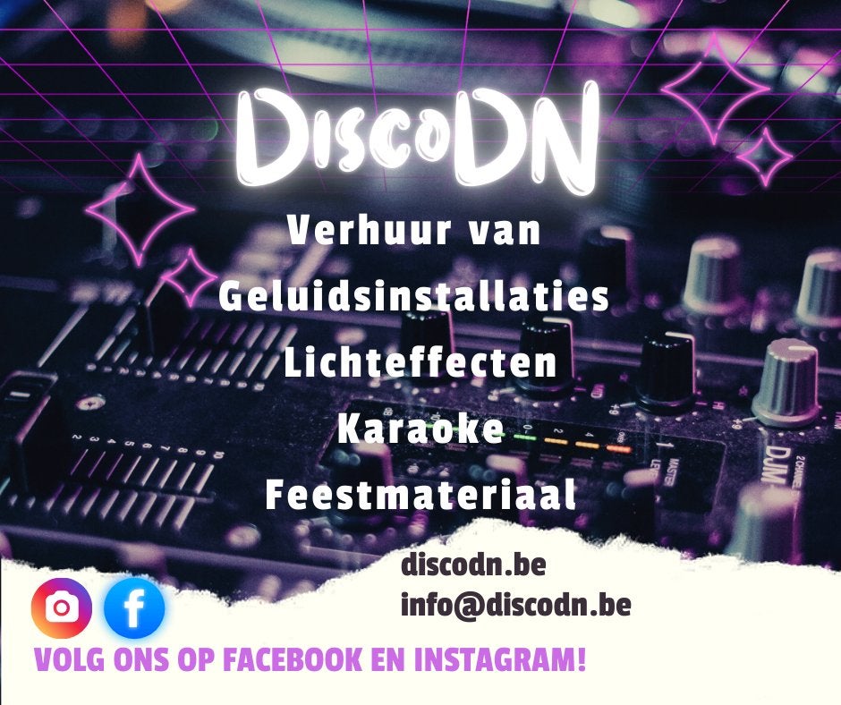 Verhuur geluid, licht, karaoke en feestmateriaal, Muziek en Instrumenten, Ophalen, Nieuw, Overige typen