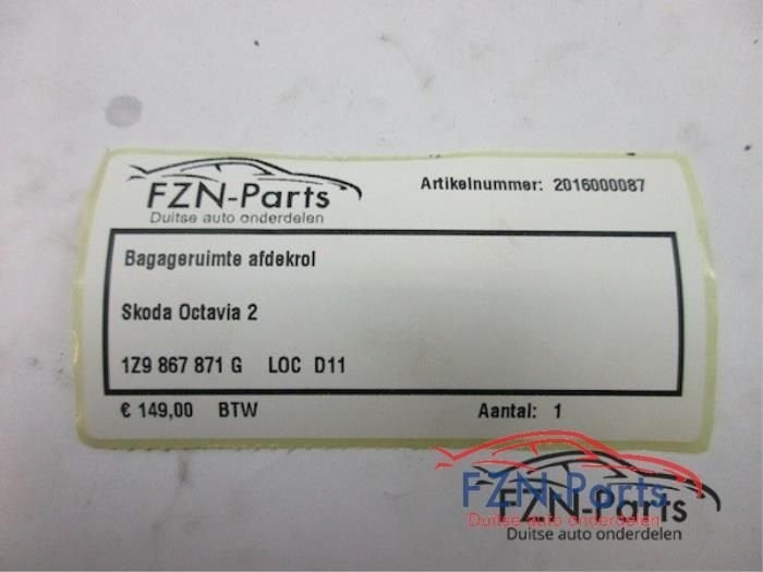 Bekleding bagageruimte Skoda Octavia (22741407), Ophalen of Verzenden, Gebruikt