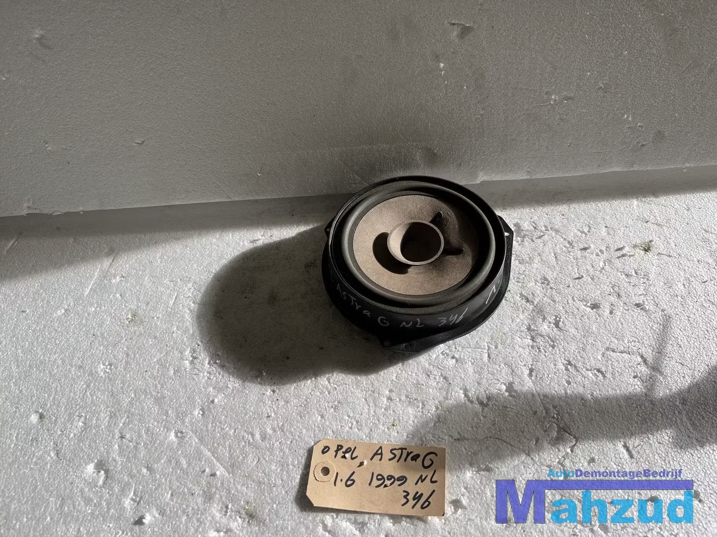 OPEL ASTRA G Links rechts voor speaker 1998-2005, Opel Automobile GmbH, Opel, Bahnhofsplatz 1
65423  Russelsheim am Main, DE, Kontakt@opel-infoservice.de