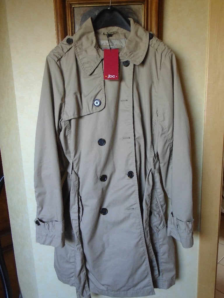 nieuwe beige mantel jb maat xl, Enlèvement ou Envoi, Taille 42/44 (L), Neuf, JBC
