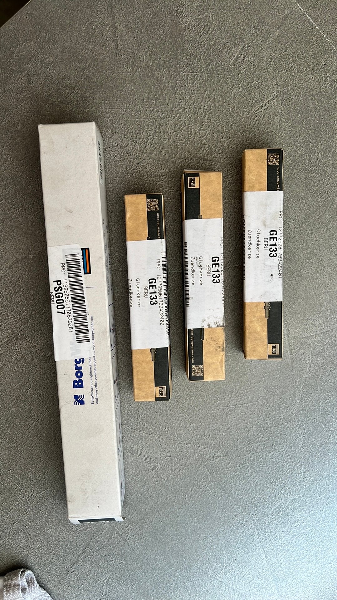 Vw Kit bougies prechauffage Beru Ge133 (3x) Beru PsG007, Enlèvement ou Envoi, Neuf, Volkswagen
