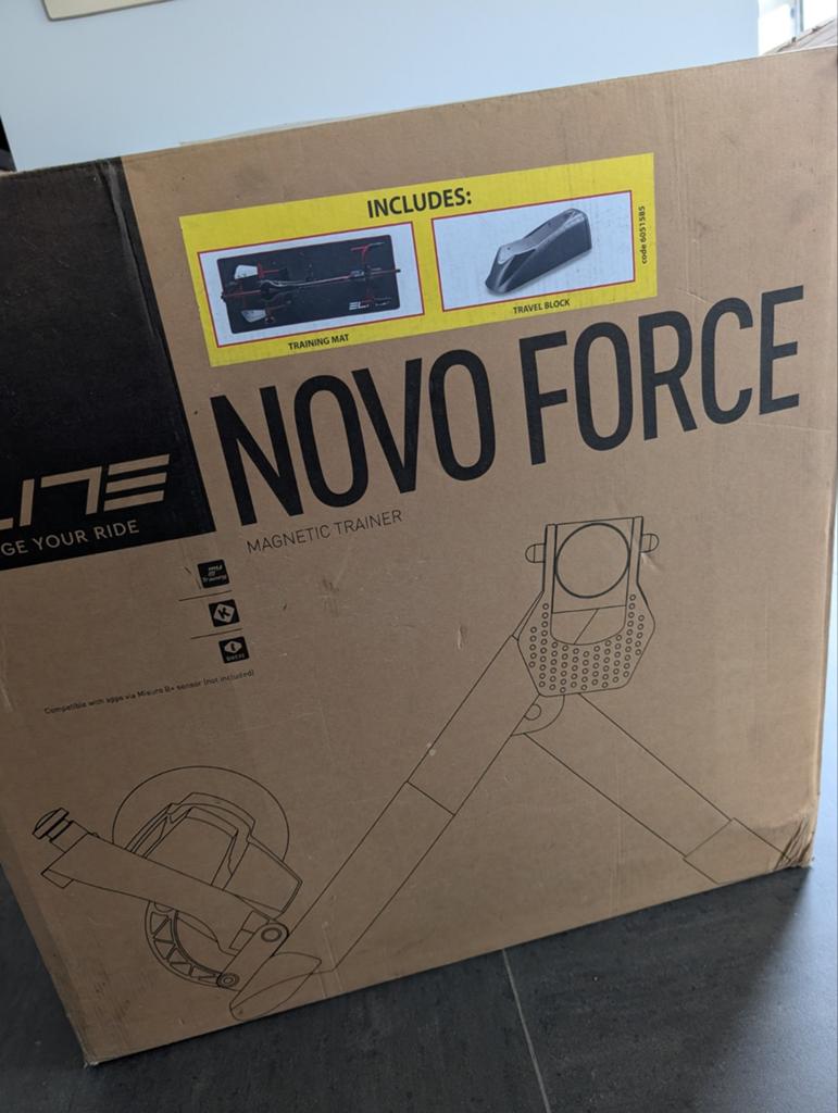 Elite Trainer Novo Force Pack 8 Levels Met PVC Mat En Blok, Sport en Fitness, Wielrennen, Ophalen