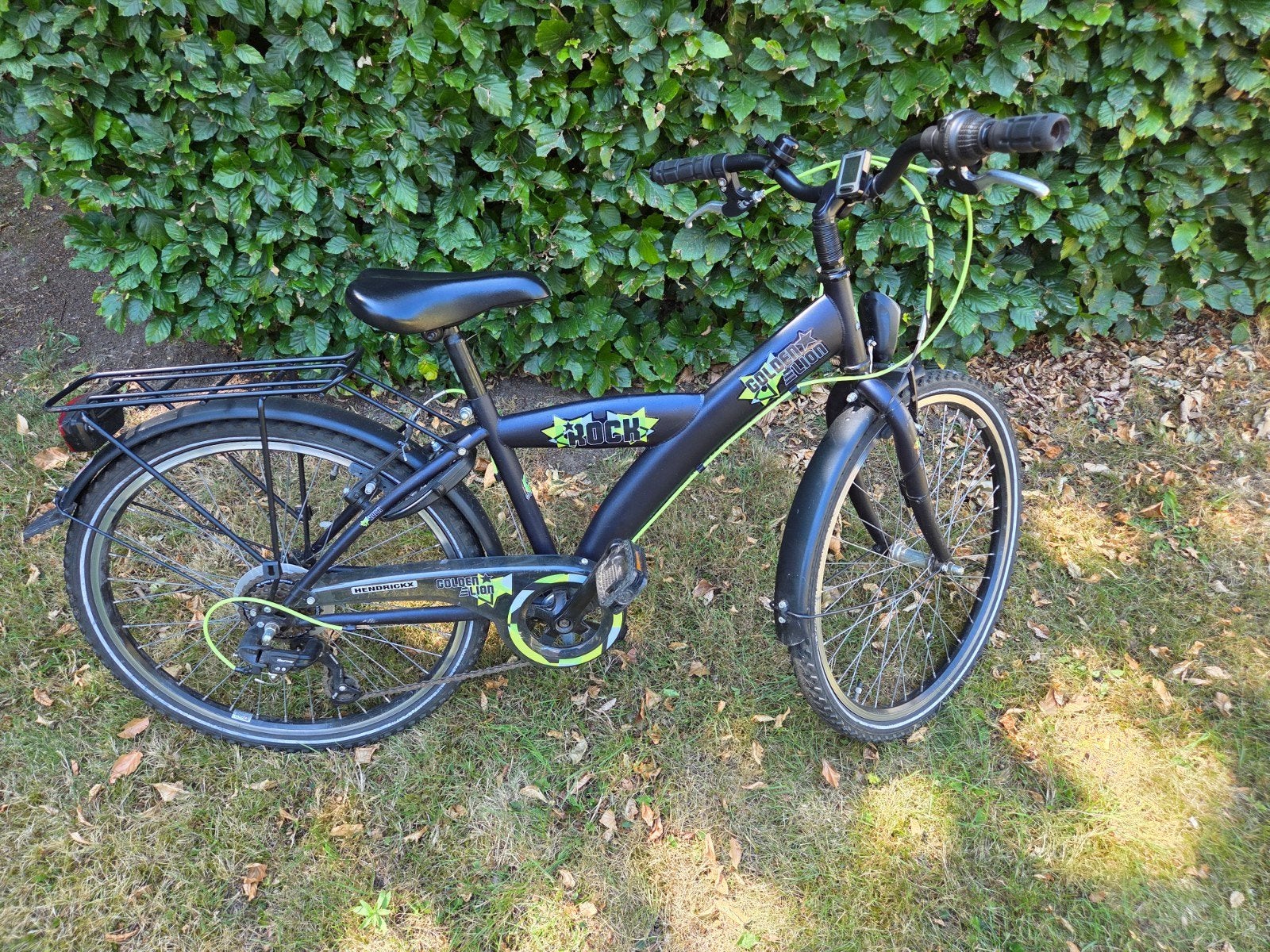 Stoere jongensfiets golden lion 24 inch, Ophalen, Velgrem, Gebruikt, 24 inch