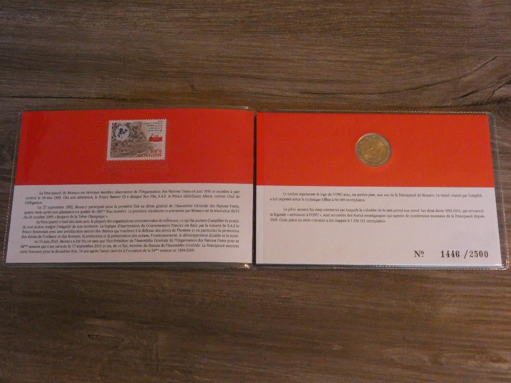 euromunt 2013 monaco, Ophalen, Monaco, 2 euro, Losse munt