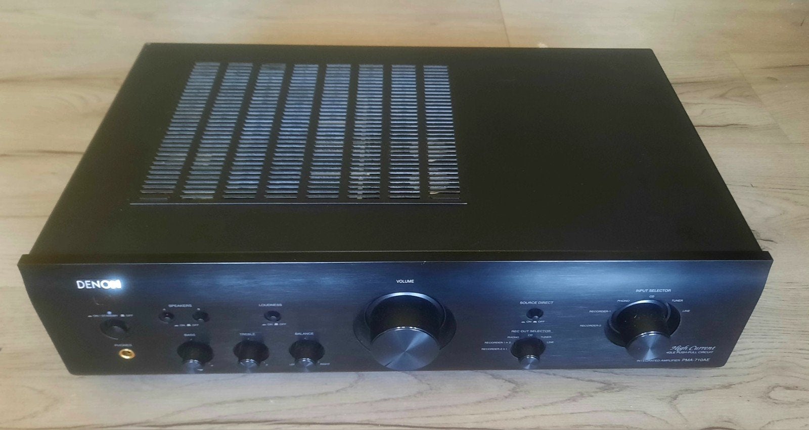 DENON versterker, Ophalen, Denon