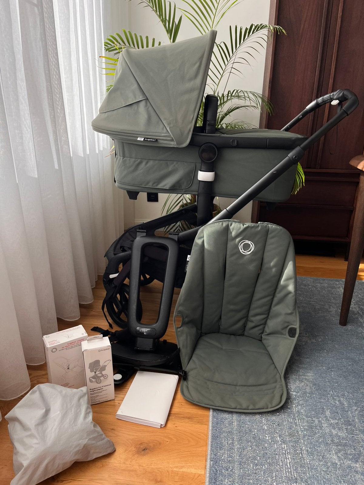 Bugaboo Fox 5 groen, Enlèvement, Comme neuf, Poussette, Bugaboo