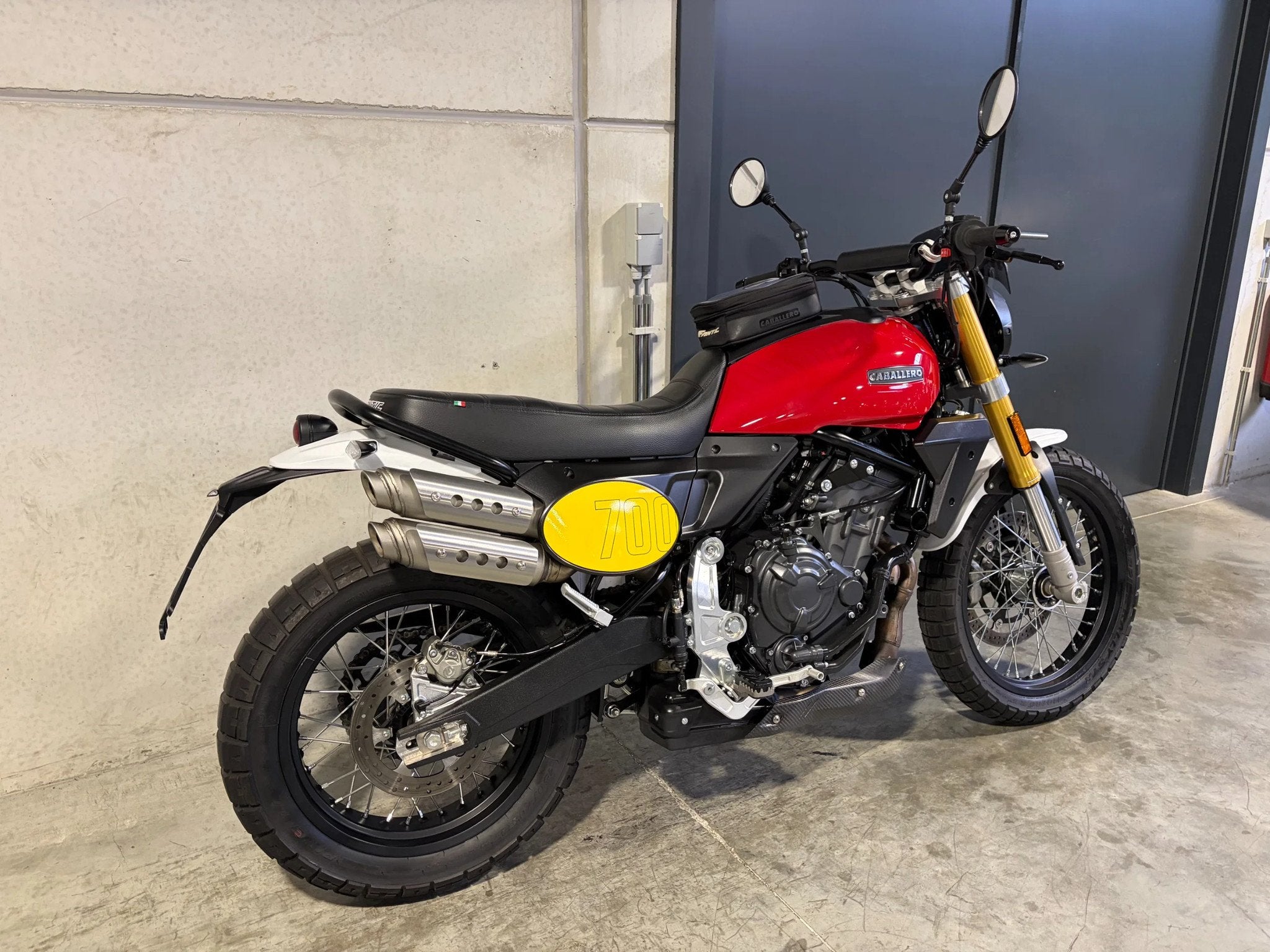Fantic Cabelero 700 machtig mooie scrambler, Motos, Entreprise, Plus de 35 kW, Fantic, 700 cm³