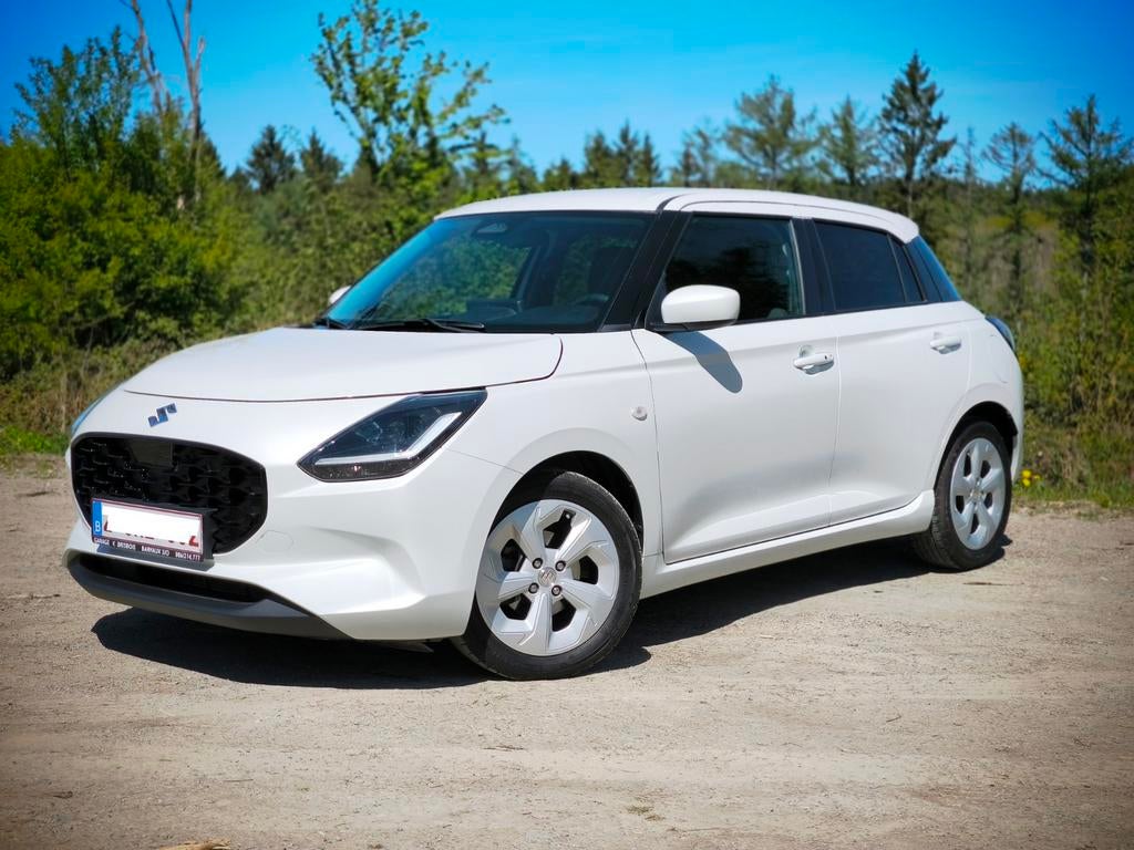 Suzuki Swift GL+, versnellingsbak 05/2025 1.2 cc, pure witte, Auto's, Suzuki, Stof, Elektrische ramen, 5 zetels, 5 deurs